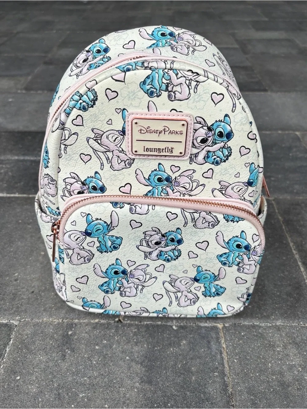 Disney Parks Stitch Loungefly - Angel and stitch Loungefly Backpack